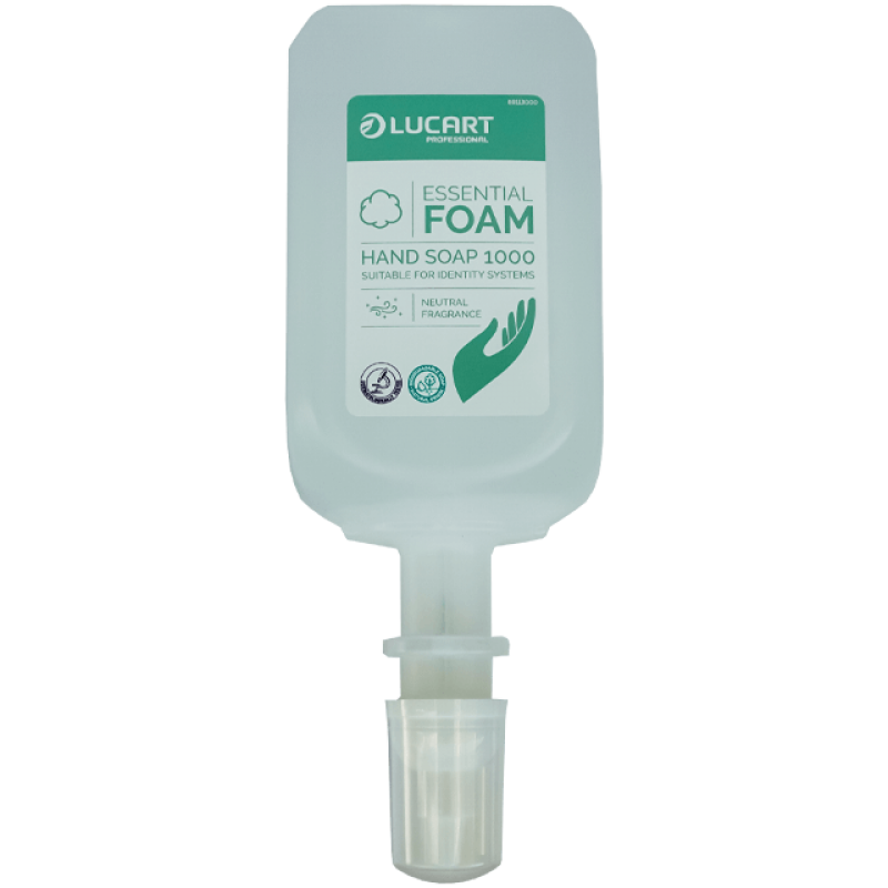 Rezerva sapun lichid tip spuma, Lucart, parfum neutru, pentru dispensere, 1000 ML